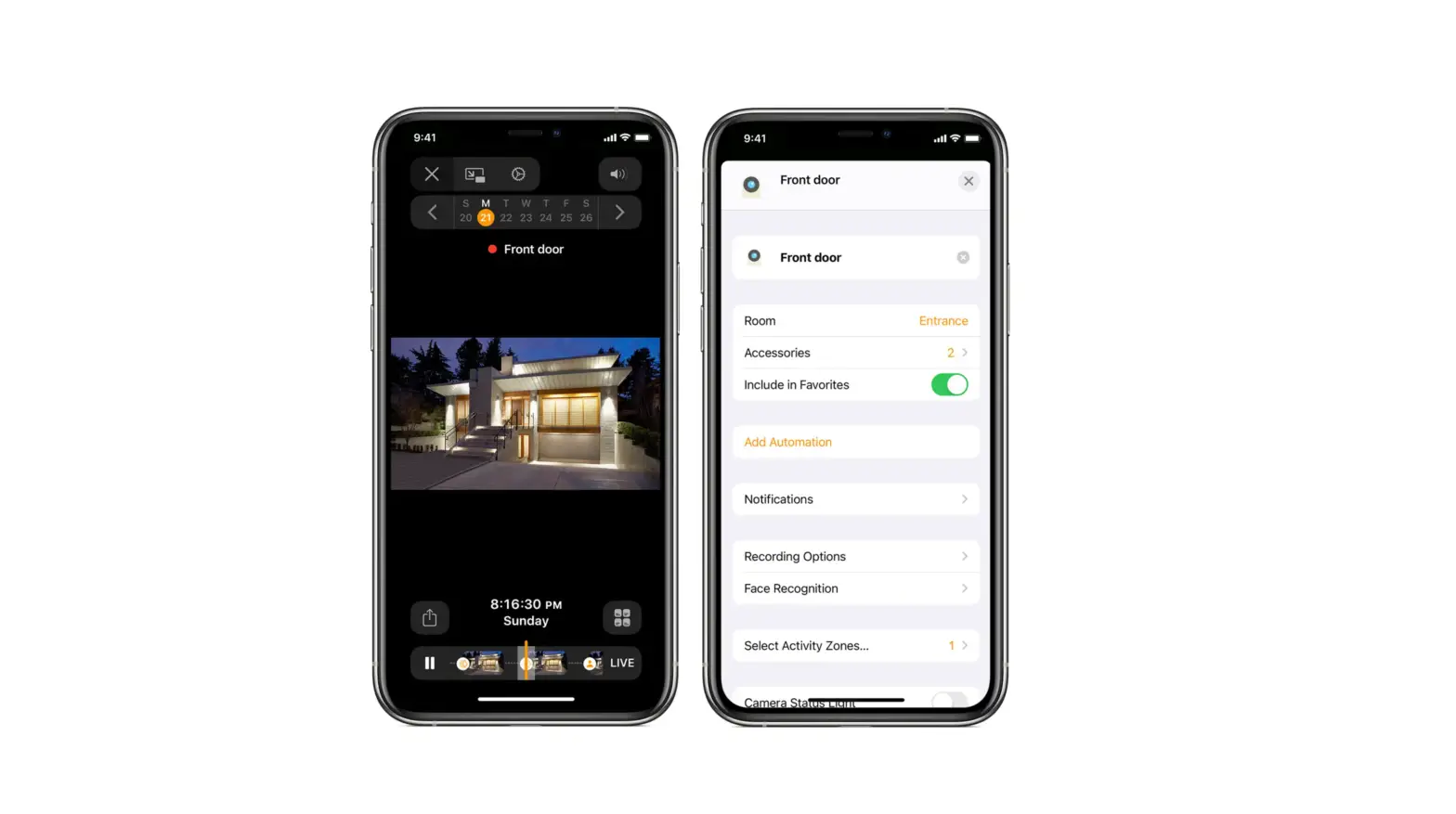 Use Homekit Secure Video