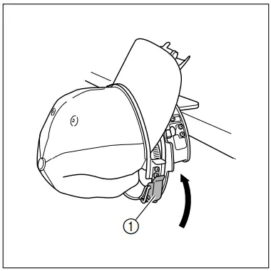 Attaching the cap frame