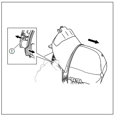 Attaching the cap frame