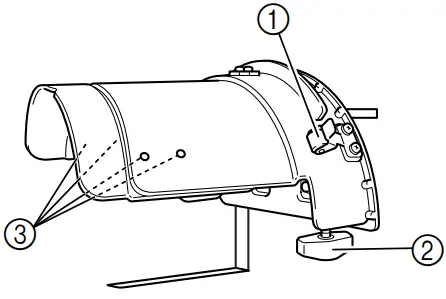 Cap frame and its accessories