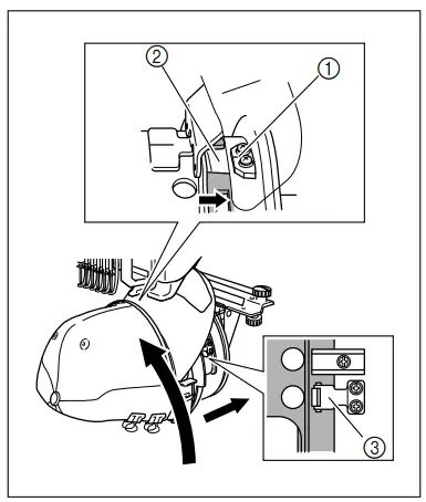 Attaching the cap frame