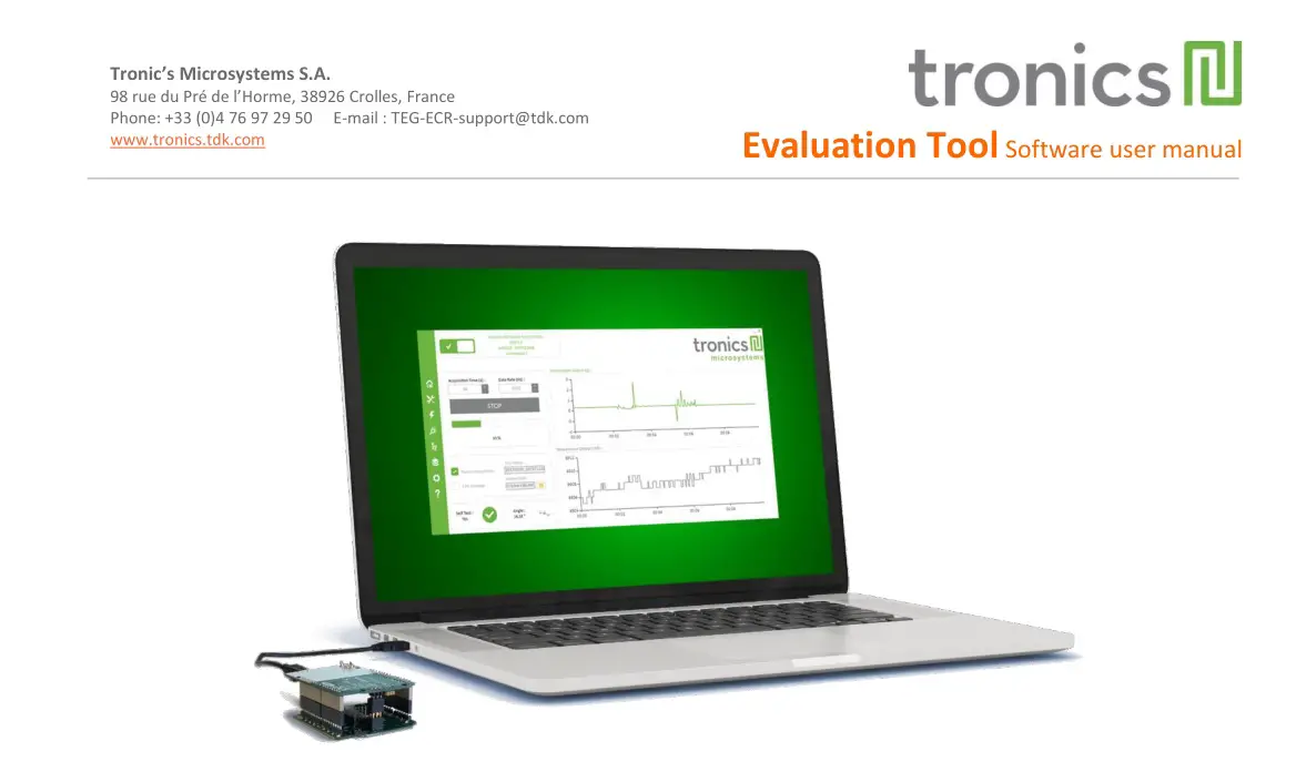 TRONIC Evaluation Tool Software User Manual