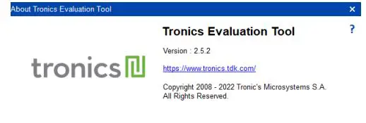 TRONIC Evaluation Tool Software - figure 11