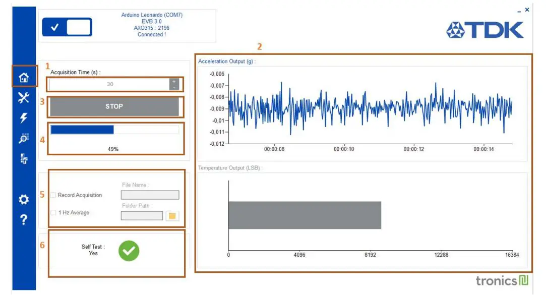 TRONIC Evaluation Tool Software - figure 4