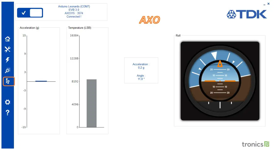 TRONIC Evaluation Tool Software - figure 9