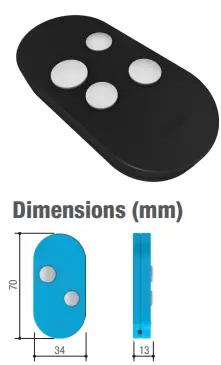 CAME FROGAE-P 230V Swing Gate Kit-fig11