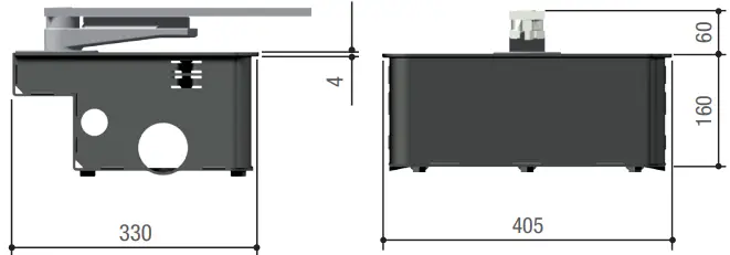 CAME FROGAE-P 230V Swing Gate Kit-fig6