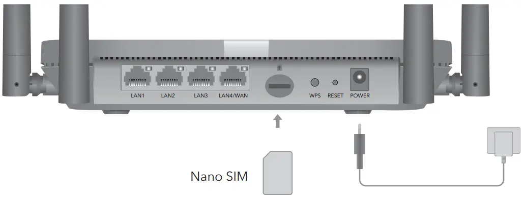 cudy LT500D Dual Band Unlocked 4G LTE Modem Router