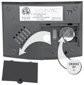 FIG 5 Replace Intelli-Time Clock Battery