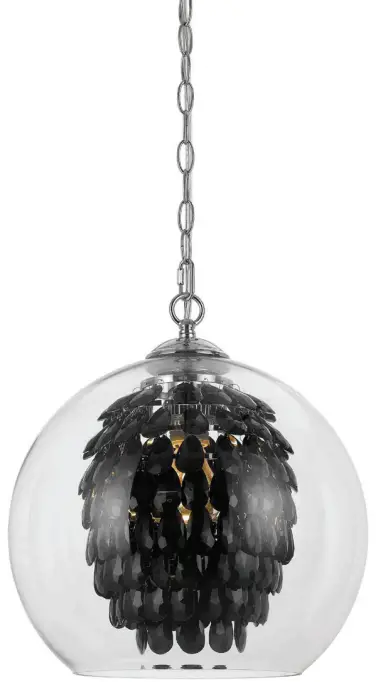HANOVER HBUBBLECLR 1PD Bubble Pendant Light