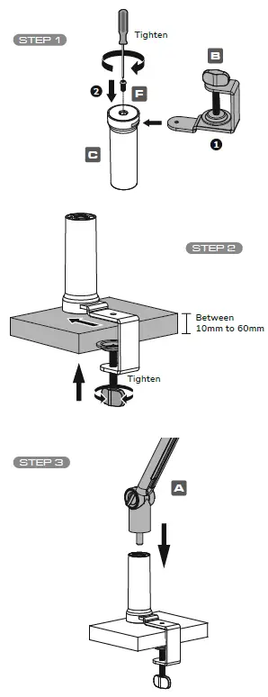 COUGAR-FORTE-Microphone-Arm-fig-2