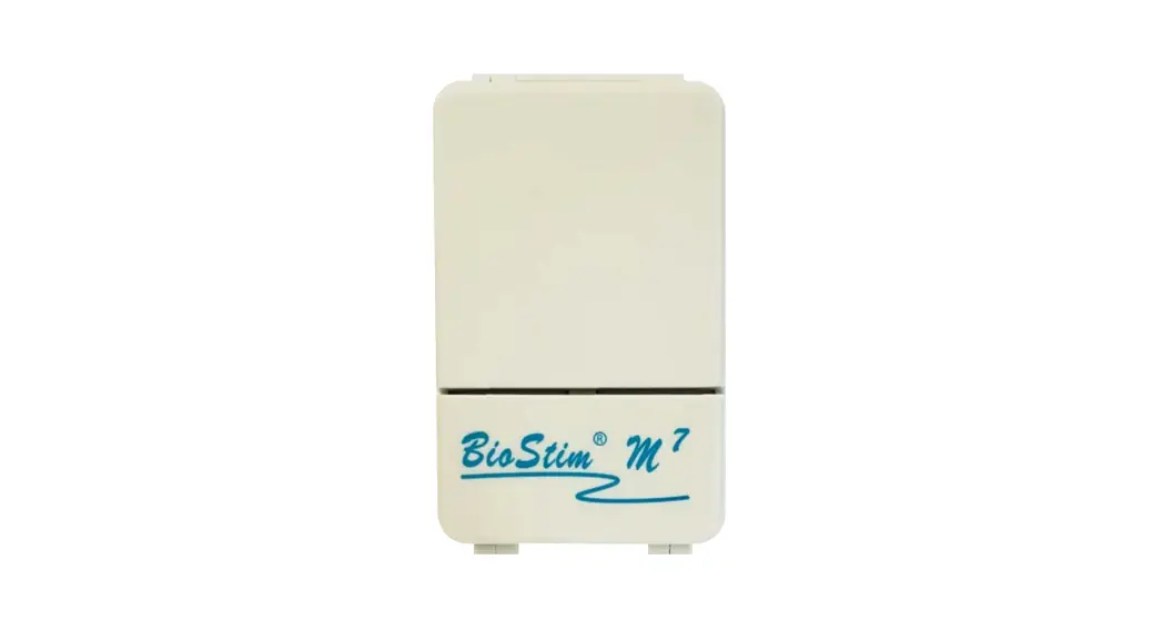 Biostim M7 Digital Tens Unit Instruction Manual Biostim M7 Digital Tens Unit Instruction Manual
