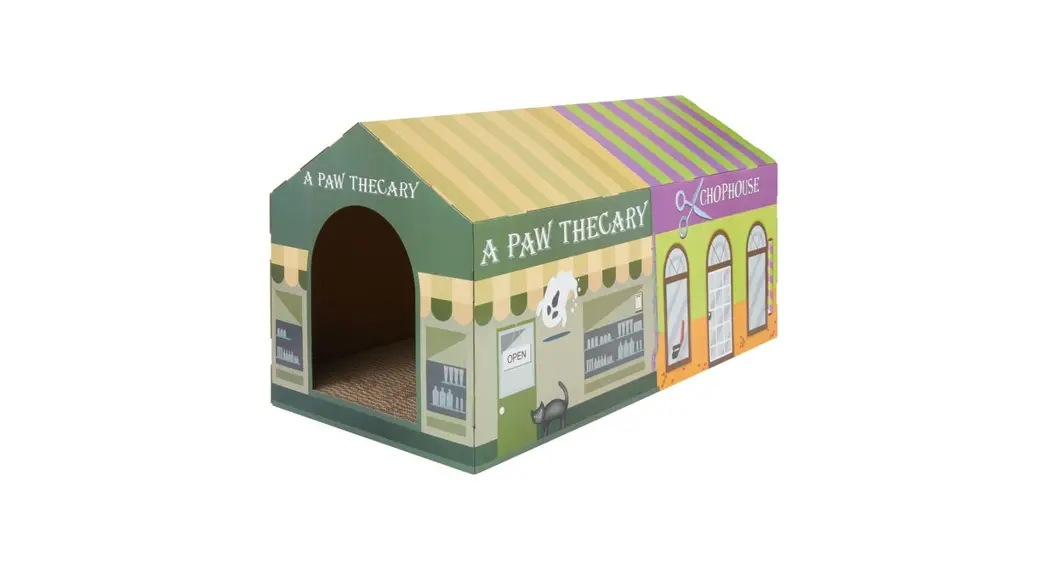 Frisco Cw-10360 A-paw-thecary Scratch House Instruction Manual Frisco Cw-10360 A-paw-thecary Scratch House Instruction Manual