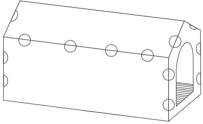 frisco CW 10360 A Paw Thecary Scratch House - Figure 4
