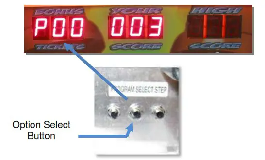 Whac A Mole SE Arcade Games - PROGRAMMING OPTIONS 3