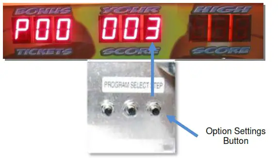 Whac A Mole SE Arcade Games - PROGRAMMING OPTIONS 4