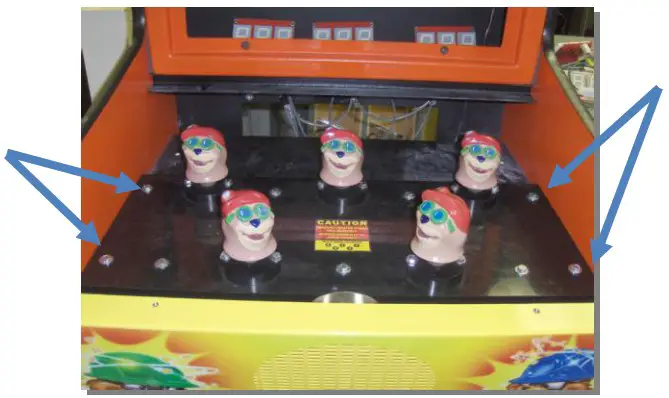 Whac A Mole SE Arcade Games - Procedure 3 Instructions 3