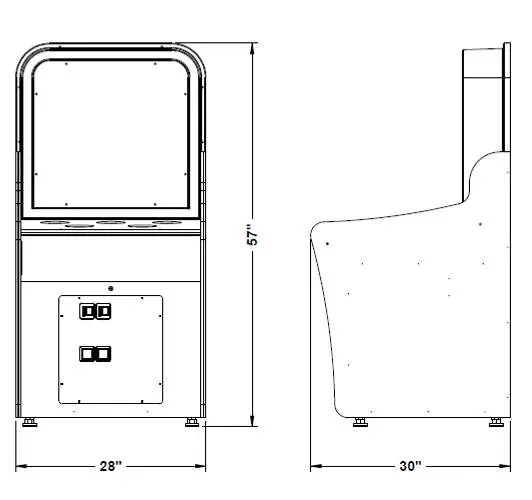 Whac A Mole SE Arcade Games - SPECIFICATIONS