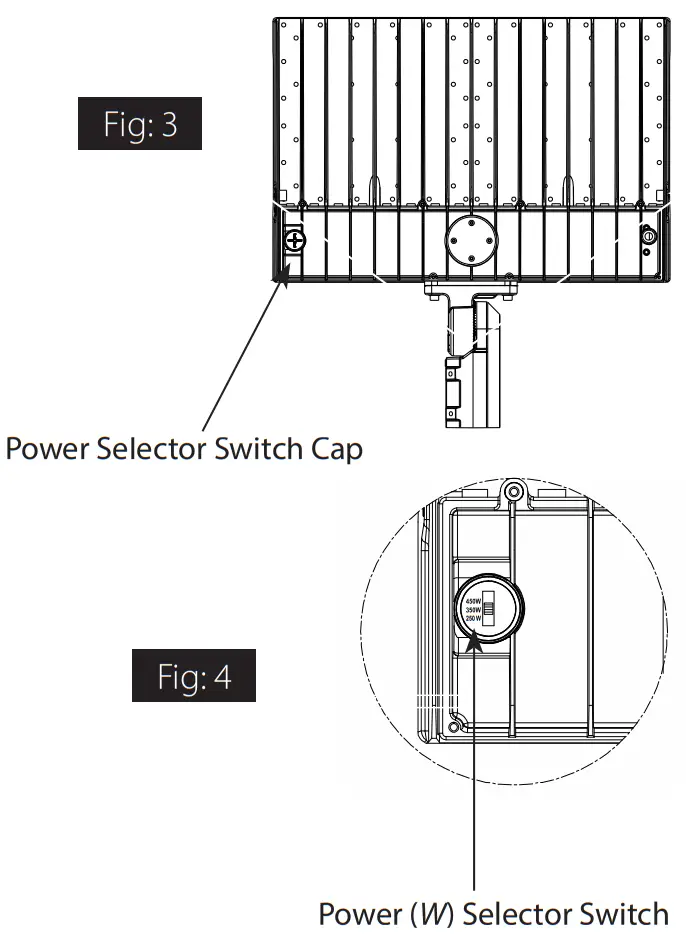 RAB X17 PA Power Adjustable - FIELD ADJUSTMENT