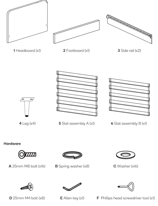 kogan OVVAILVLNSA Ovela Vail Velvet Bed 2