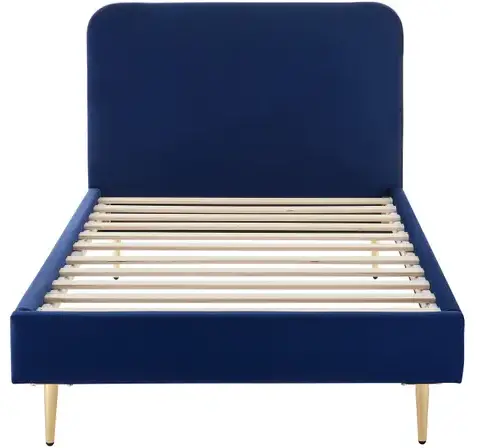 kogan OVVAILVLNSA Ovela Vail Velvet Bed