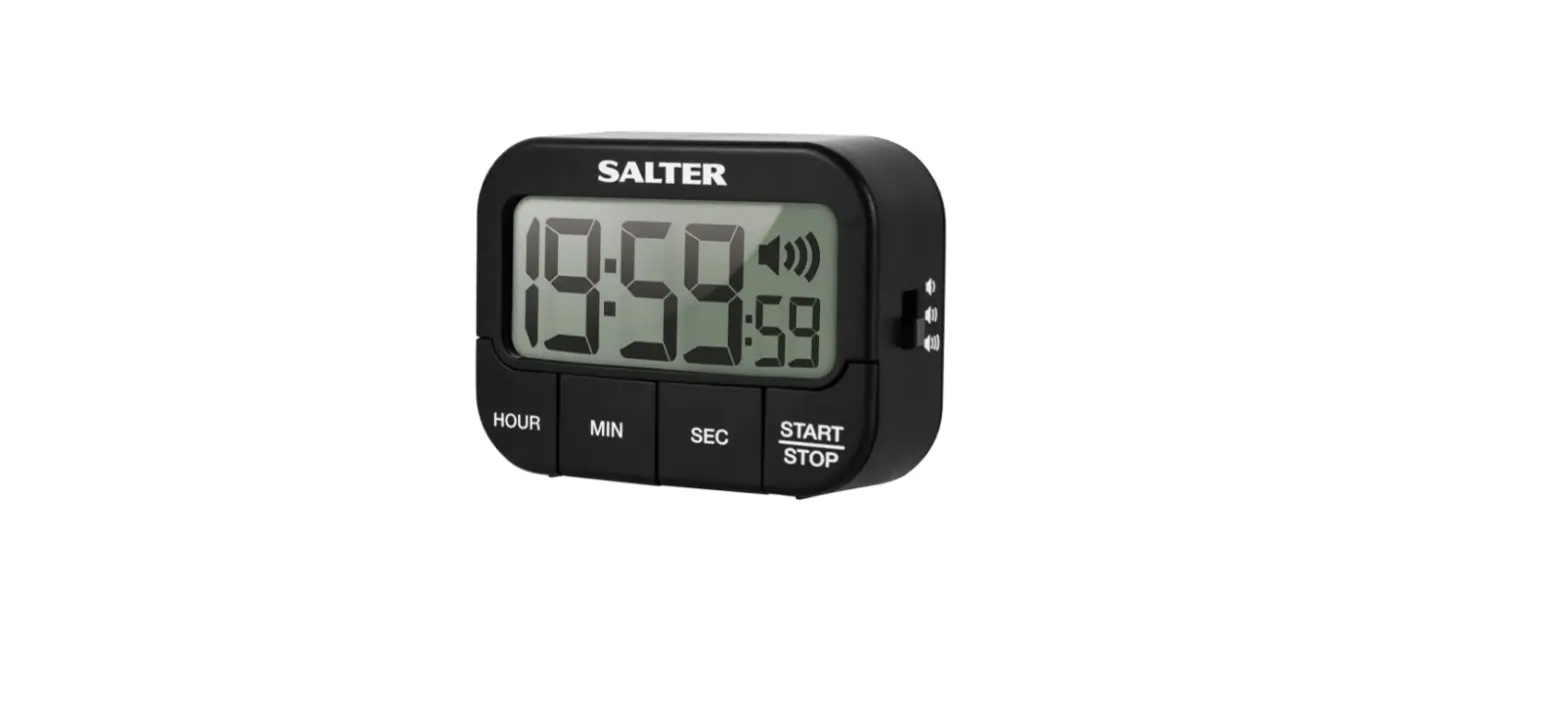 Salter Sap220688 Loud Beeper Electronic Timer Instruction Manual