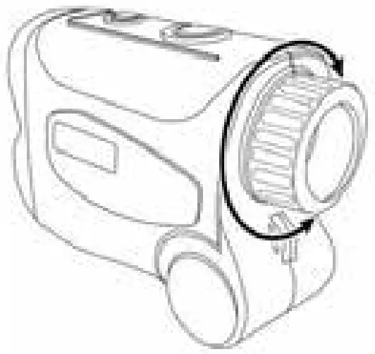 CARSON RF 700 LiteWave Pro 650 Yard 6x Power Laser Rangefinder - Figure 1