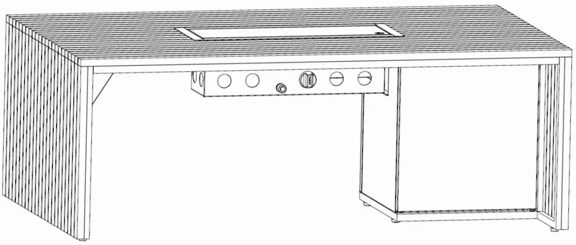 Fires Cosibridge 140 Teak