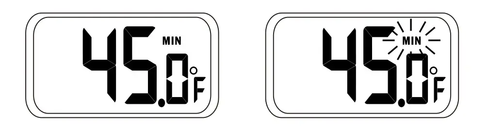 MAVERICK DGT-160 Digital Thermocouple Grill Thermometer --MINIMUM TEMPERATURE