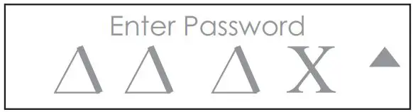 SUB-ZERO ICBID-RP Integrated Drawer Refrigerator User Manual - When the password screen displays