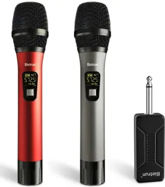 Bietrun-WXM31-2-UHF-Wireless-Microphone-PRODUCT