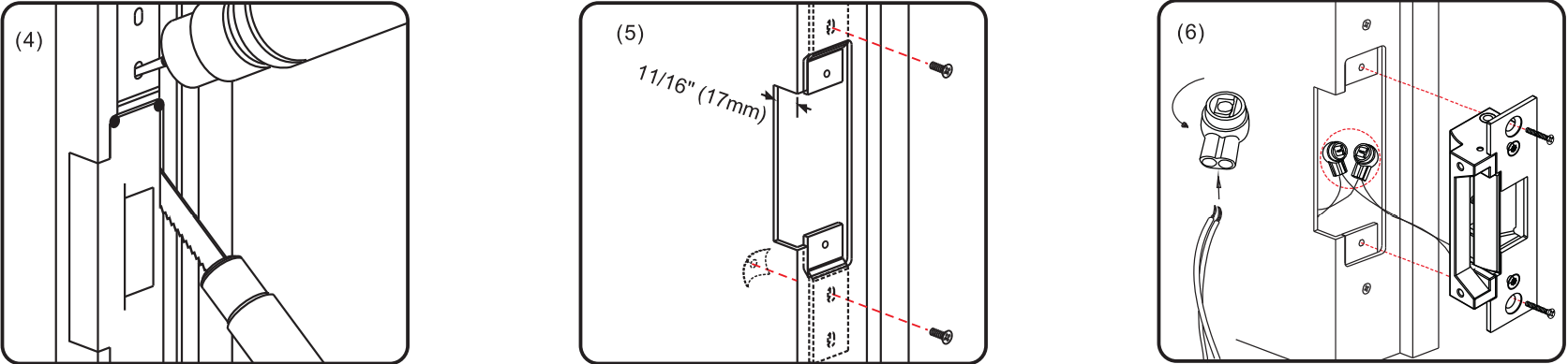 GIANNI GK360 Series Electric Strike - fig 4