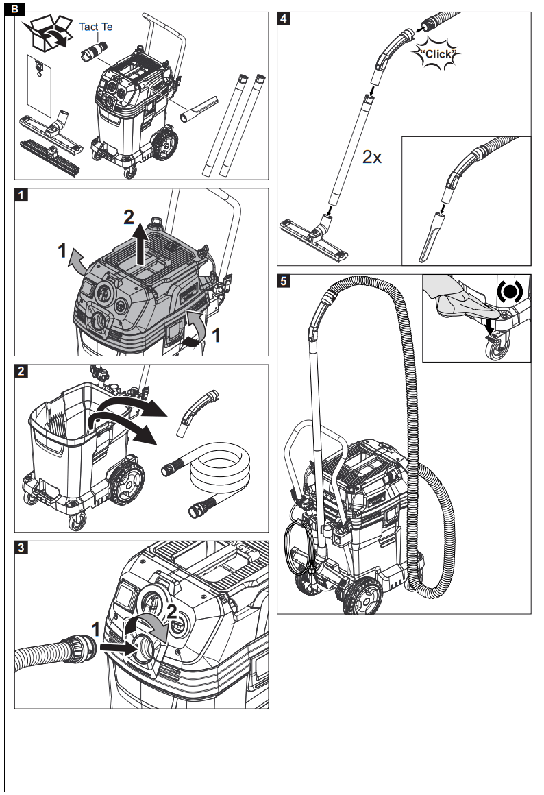 K RCHER NT 30 Dry Vacuum Cleaner - fig 1