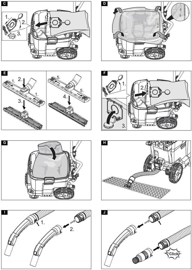 K RCHER NT 30 Dry Vacuum Cleaner - fig 2