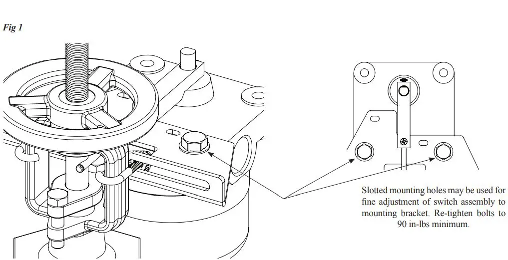POTTER OSYSU-EX-O Outdoor Explosion Proof Outside Screw and Yoke Valve Supervisory Switch-FIG2