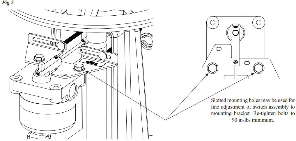 POTTER OSYSU-EX-O Outdoor Explosion Proof Outside Screw and Yoke Valve Supervisory Switch-FIG3