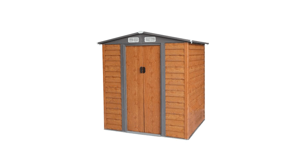Jaxpety Hg61h0712 6 X 5 Ft Steel Garden Horizontal Storage Shed Outdoor Building User Manual
