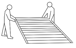 JAXPETY HG61H0712 6 x 5 ft Steel Garden Horizontal Storage Shed Outdoor Building - icon 1