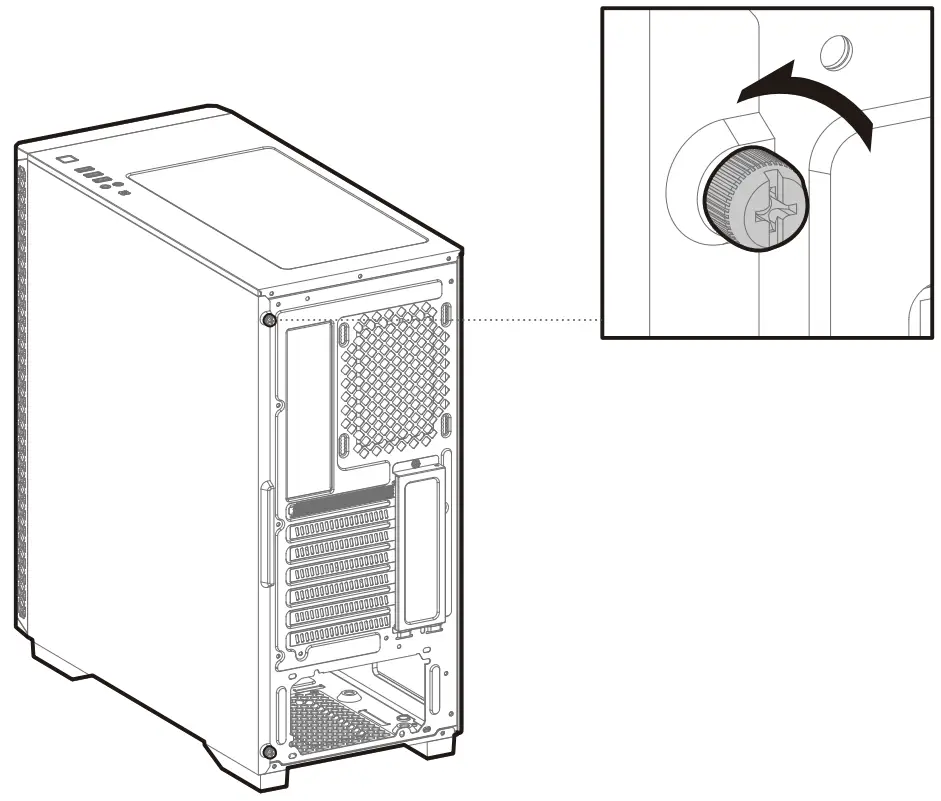 Removing The Metal Side Panel