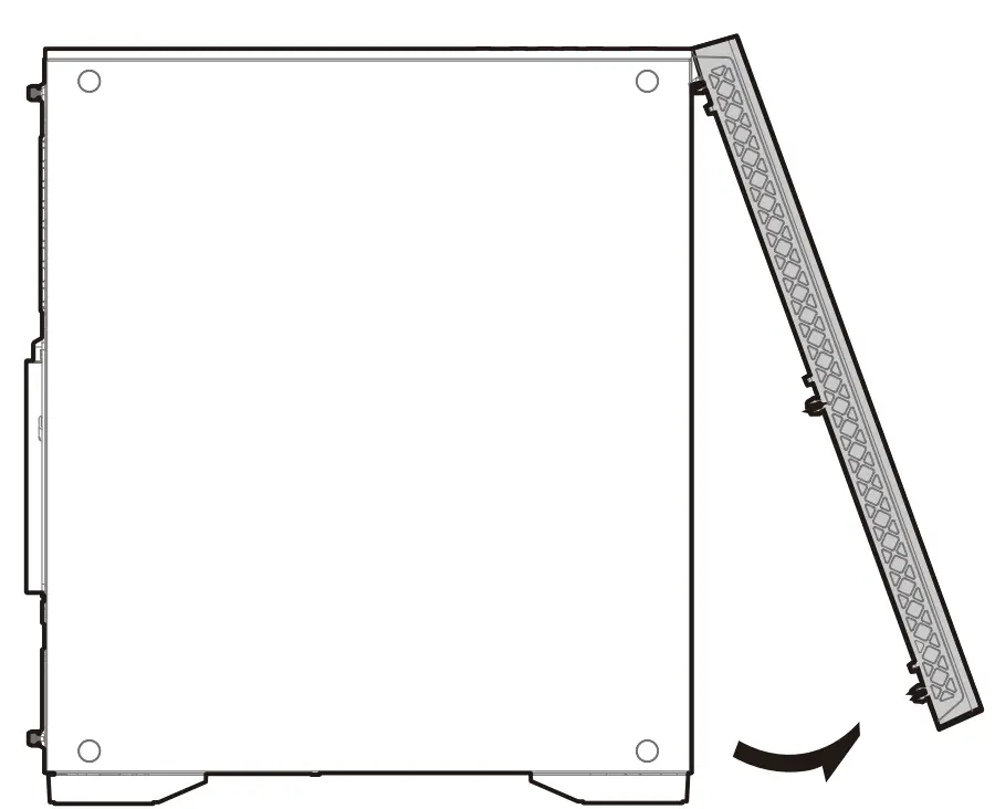Removing The Front Panel