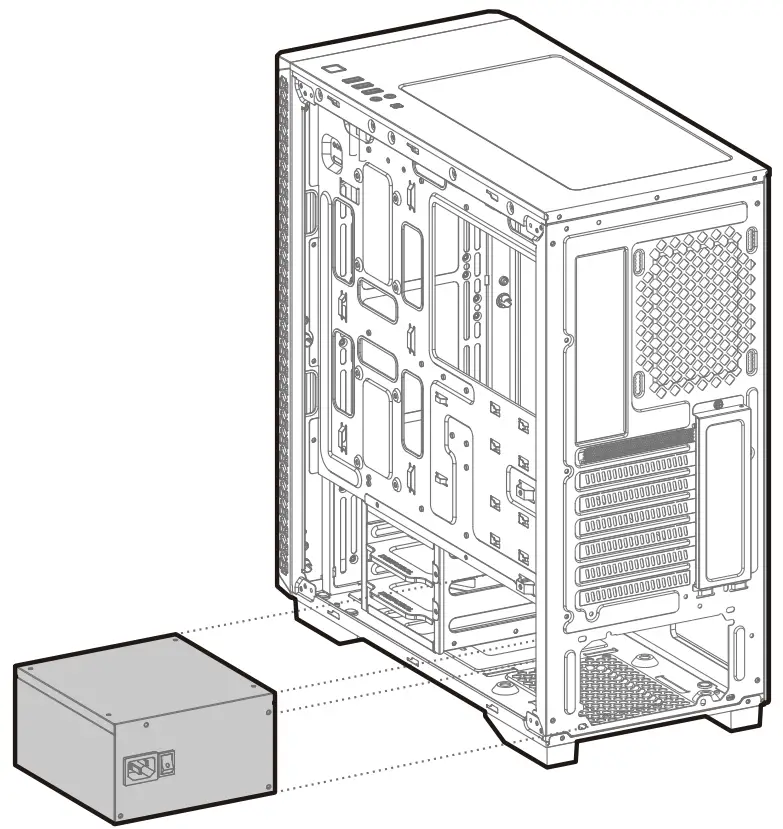 Installation the Power Supply