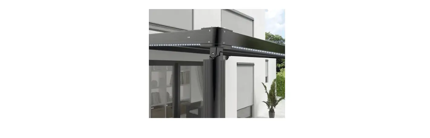 Hornbach 10329557 Pergola Awning Motorised Instructions