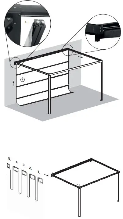 HORNBACH 10329557 Pergola Awning Motorised-fig16
