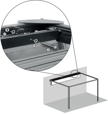 HORNBACH 10329557 Pergola Awning Motorised-fig17