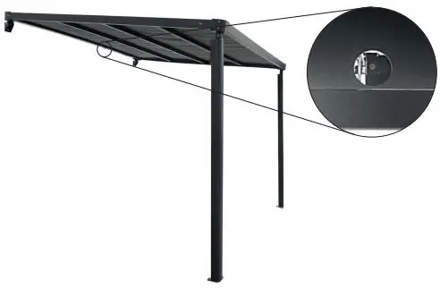HORNBACH 10329557 Pergola Awning Motorised-fig25