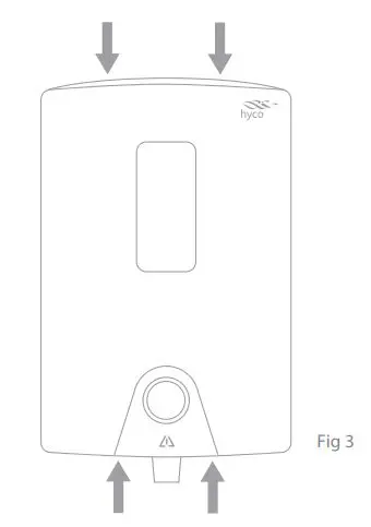 hyco OMEG3 Omega Automatic Boiling Water Unit Instruction Manual - Fig 3