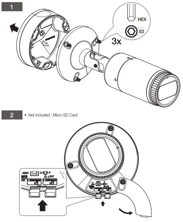 Wisenet PNO-A9081R Network Camera User Manual - Outdoor Bullet Camera - INSTALLATION