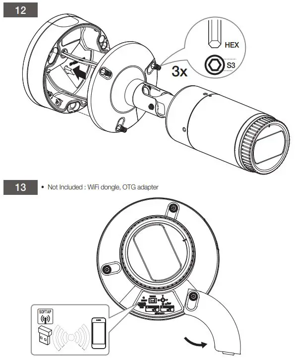 Wisenet PNO-A9081R Network Camera User Manual - Outdoor Bullet Camera - INSTALLATION