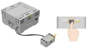FIG 31 Switching on the Main control box Power