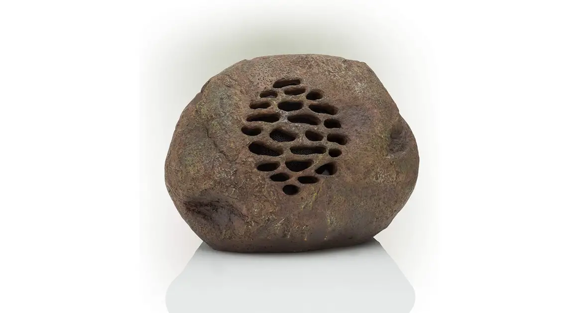 Alpine Qlp952slr-2 Solar Outdoor Bluetooth Enabled Rock Speaker - Set Of 2 Instructions